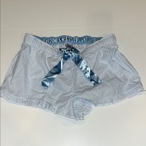 Boxercraft Blue and White Striped Pajama Shorts - NWOT
